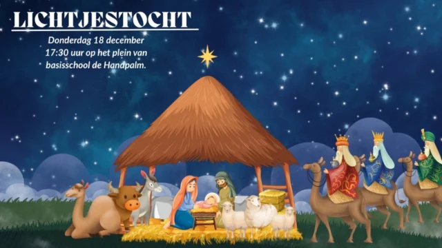 De voorbereidingen voor de lichtjestocht zijn in volle gang! Van harte welkom om mee te lopen en zo samen met de leerlingen Kerst te vieren.